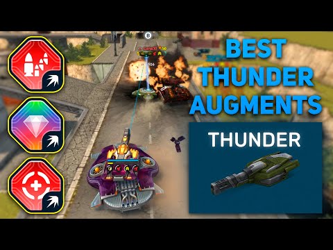 Tanki Online - BEST 3 Thunder Augments | Matchmaking Highlights & Montage