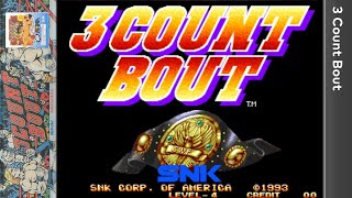 3 Count Bout 1993 - Longplay/Walkthrough - Neo Geo - QHD
