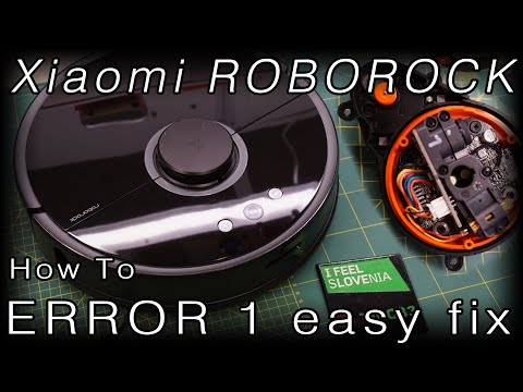 Xiaomi Roborock ERROR 1 Easy Fix & deep cleaning