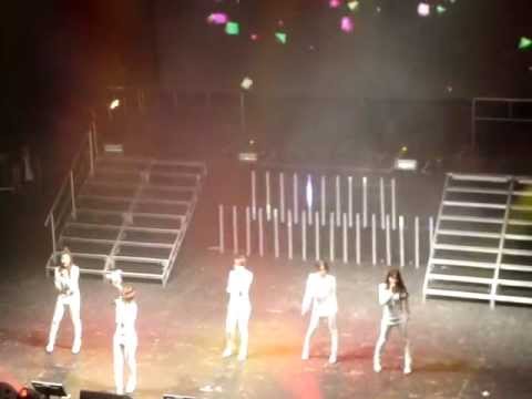 111205 United Cube Concert In London 4Minute - Heart to Heart LIVE + Cute Speech
