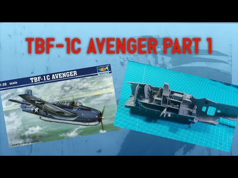TBF Avenger 1:32 Bau des Rumpf Innenraum