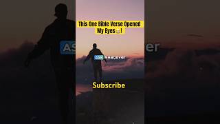This One Bible Verse Opened My Eyes😭! #bibleverse #jesus #bible #verseoftheday #believers #shorts