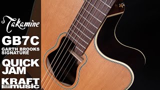 Video thumbnail for Takamine GB7C Garth Brooks Signature - Quick Jam by Kraft Music