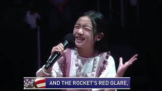 National Anthem at LA Lakers NBA Playoffs Game