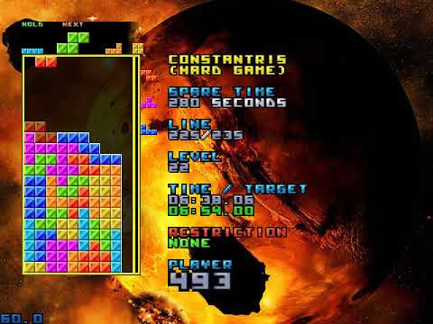 [NullpoMino Custom] Constantris Mode Test