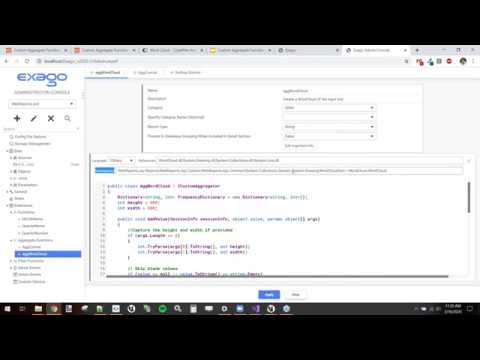 Exago Inc. video/presentation/materials