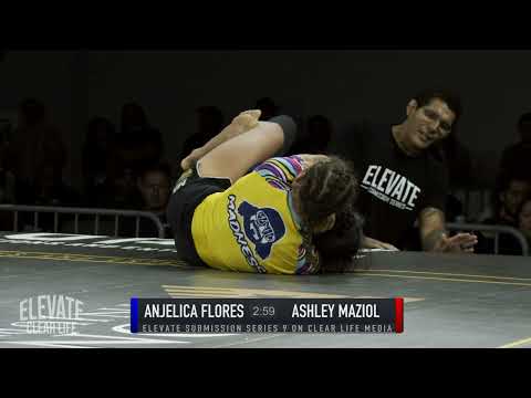 Elevate Submission Series 9 - Anjelica Flores and Ashley Maziol [Full Match] #bjj #jiujitsugrappling