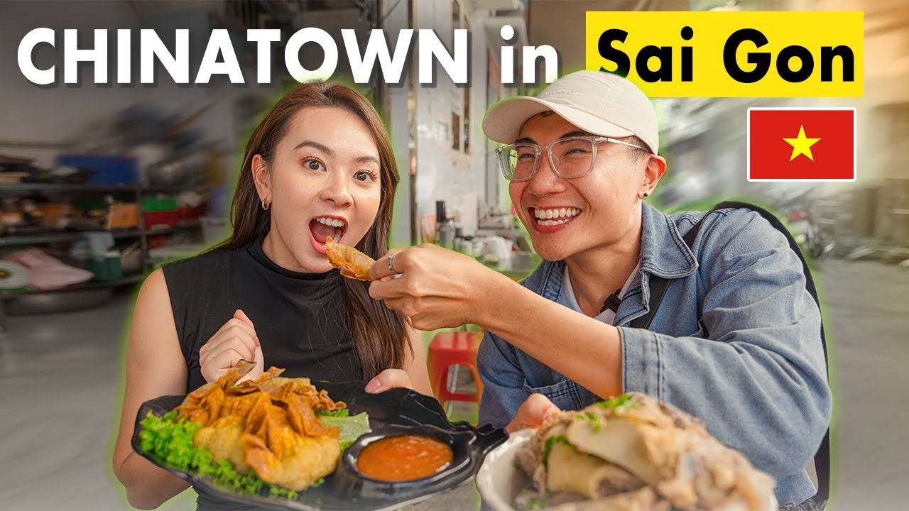 Join travelers on a visit to Cho Lon Chinatown.