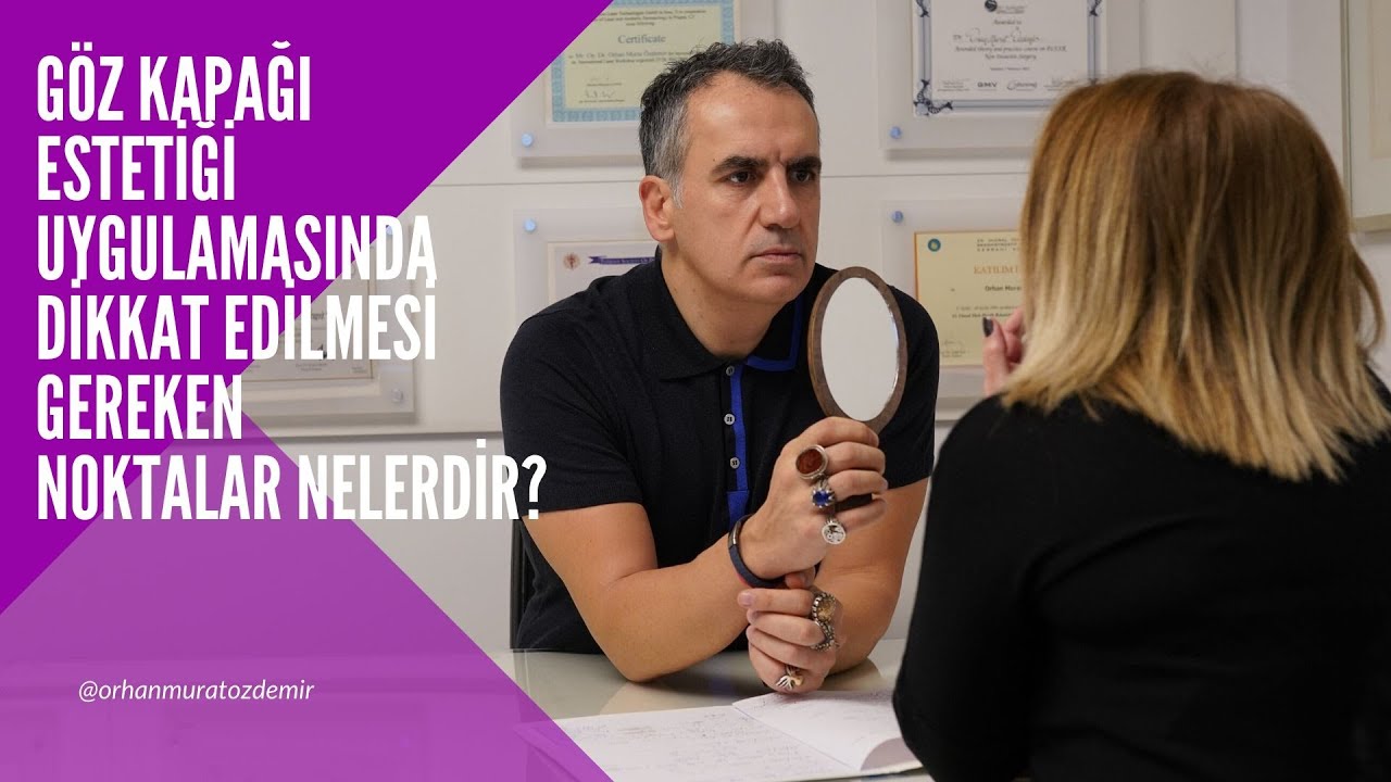 Alt ve üst göz kapağı estetiği ameliyatı nasıl yapılır? [Lokal anestezi mi genel anestezi mi?]