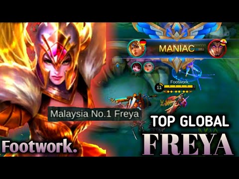Freya SUPREME No.1  By Footwork. Top 8 Global MLBB