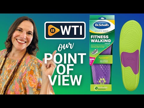 Dr. Scholl’s Men’s Fitness Walking Insoles - WTI product video review