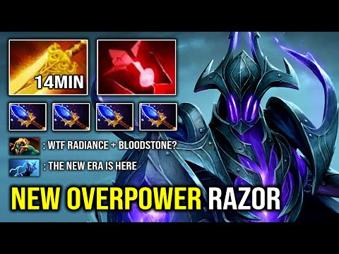 Forget About All Razor Build, Build This Instead +345 Radiance Burn Per Sec 100% Full Magic Dota 2