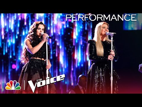 The Voice 2018 Live Finale - Chevel Shepherd  & Kelly Clarkson "Rockin' with the Rhythm of the Rain"