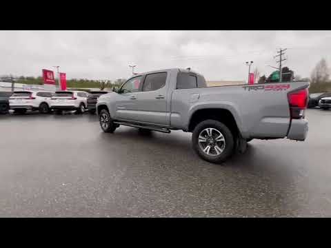 2018 Toyota Tacoma 4x4 Double Cab V6 Auto SR5 in Gray for sale at Murray Honda in Chilliwack, BC