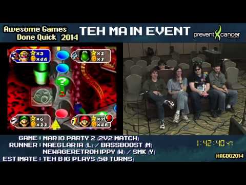 AGDQ 2014 Bonus Stream - Game 46 - Mario Party 2
