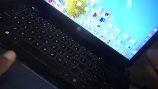 HOW TO FIX SIDE WAY SCREEN ON LAPTOP - HP 2000
