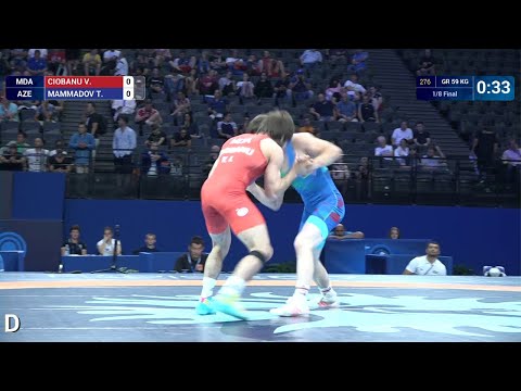 1/8 GR - 59 kg: T. MAMMADOV (AZE) df. V. CIOBANU (MDA) by VPO1, 12-9