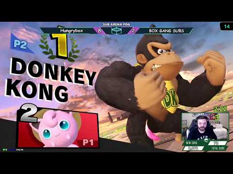 Hungrybox (Jigglypuff) Vs. Mysticpepe (DK)