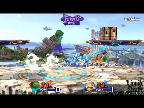 Yonni (Steve) vs Dezly (Min-min) | FREAKS IRL SMASH @ FREE PLAY RICHARDSON 19 ft Muteace, Danbi, Gid