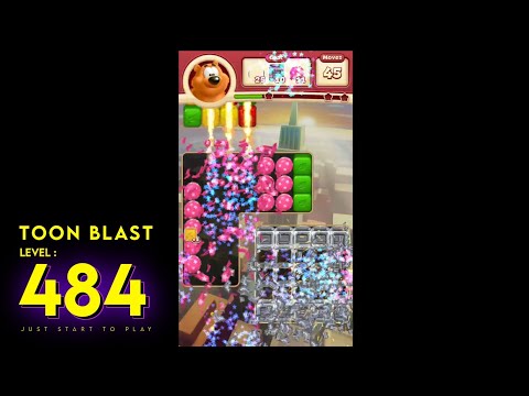Toon Blast Level 484