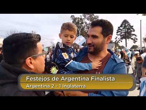 Festejos de Argentina Finalista en Río Primero RIO TV INFORMA 15 de Julio 2026