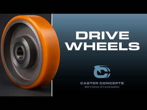 Power, Precision, and Poly: Why Caster Concepts Leads in Custom Drive Wheels