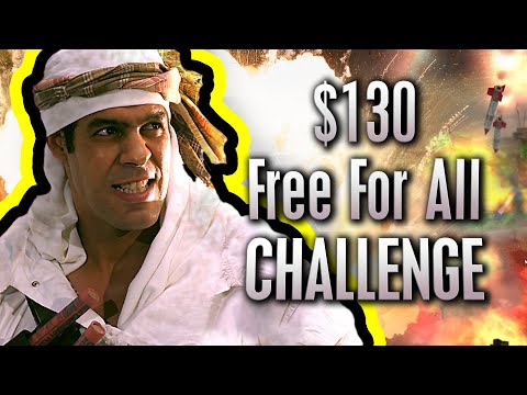 $130 FFA Challenge with Top Players | C&C Generals Zero Hour
