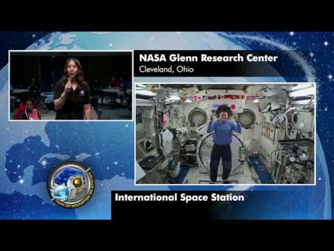 Expedition 56 Education In flight Interview with Glenn Research Center - July 10,  2018