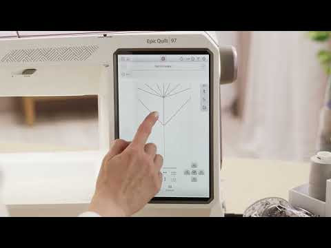 Husqvarna Viking Epic Quilt™ |97 STITCH CREATOR™