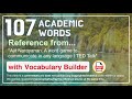 107 Academic Words Ref from 