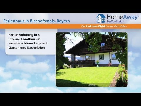 Bayerischer Wald: Ferienwohnung in 5-Sterne-Landhaus in wunderschöner Lage - FeWo-direkt.de Video