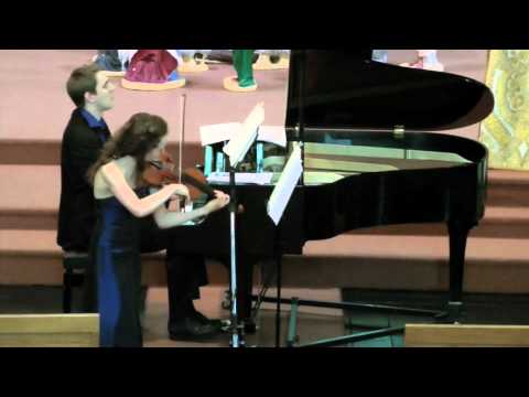 Anna Cashell & Simon Watterton play Mozart Violin Sonata in G KV301