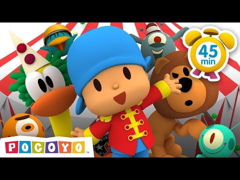 🎪 POCOYO em PORTUGUÊS do BRASIL - Pocoyo e o Circo Espacial | DESENHOS ANIMADOS para crianças