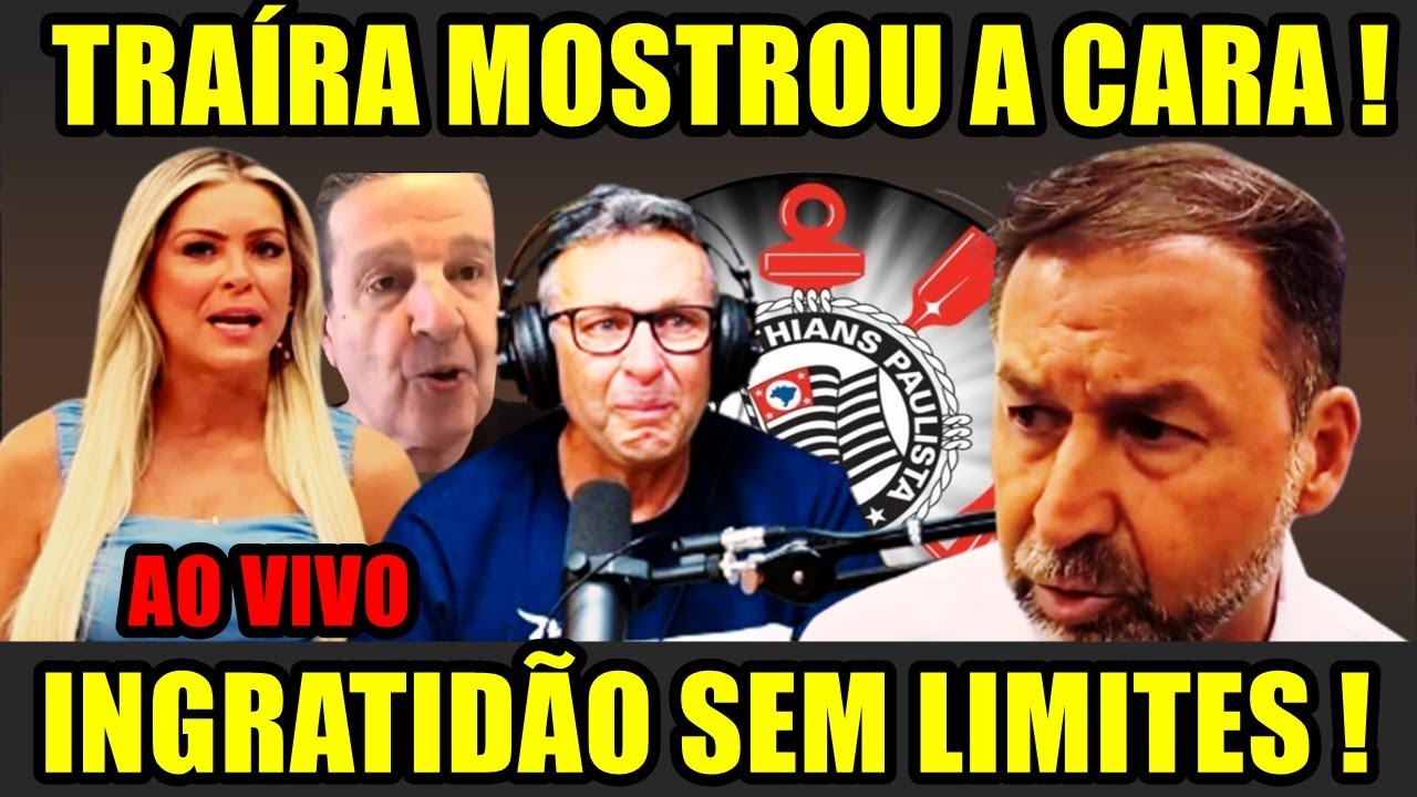 BOMBA ! O TRA1RA FOI PEGO !  DESCOBERTA CHOCOU A TORCIDA DO CORINTHIANS !