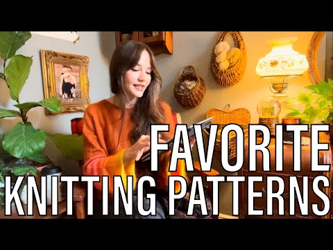Favorite knitting (& crochet!) patterns I have saved on Ravelry ✨🧶✨