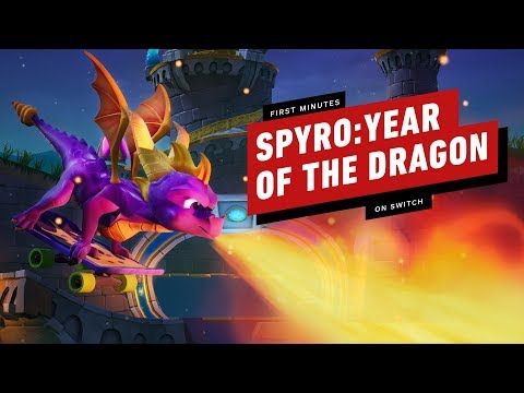 First 16 Minutes of Spyro: Year of the Dragon on Switch