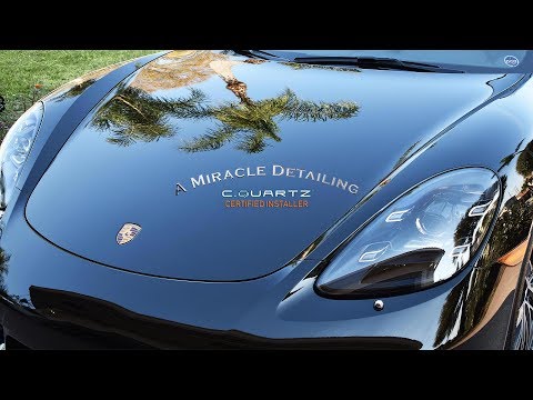 2017 Porsche 718 Cayman - A Miracle Detailing - CQuartz Professional