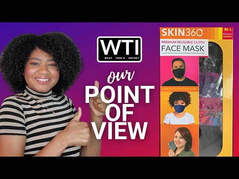 SKIN360 Reusable Cloth Face Mask - WTI product video review