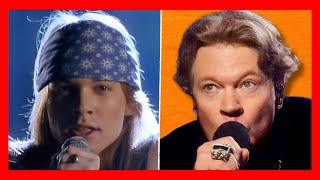 Download lagu Guns N’Roses Axl Rose VOICE 🎤 Then and Now mp3