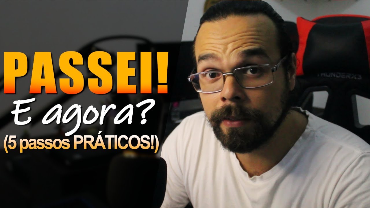 5 PASSOS para o PÓS-PROVA! O que fazer DEPOIS de APROVAR em um CONCURSO PÚBLICO?