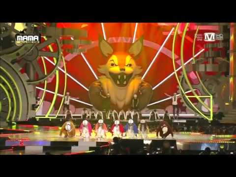 2013MAMA-일비스Ylvis & 크레용팝(빠빠빠)