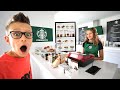 Karina Opens Up Her Own Starbucks At Home