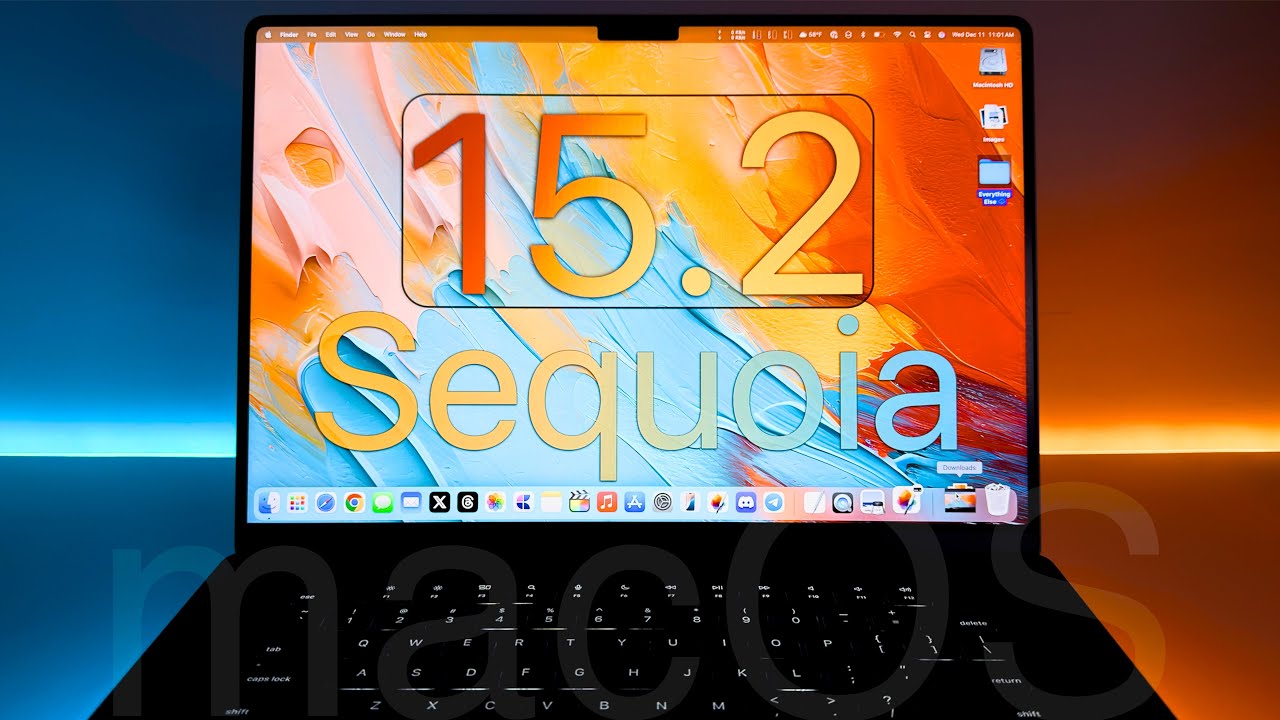 macOS 15.2 Sequoia is Out! - What's New?