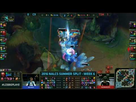 TSM vs C9 Highlights, Game 2 NA LCS Week 6 Day 1 Summer 2016   Team Solomid vs Cloud 9 G2