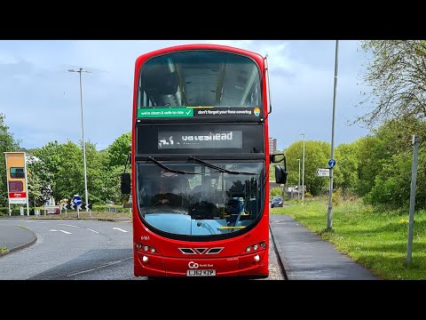 🚍*Monster* Go North East 6161 LJ62 KZP Volvo B9