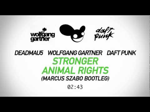 Deadmau5, Daft Punk & Wolfgang Gartner - Stronger Animal Rights (Vision Bootleg)