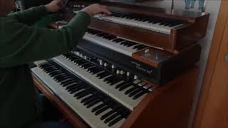 Video thumbnail for Korg CX-3 Organ, Hammond A-100 (A-102 , B3, C3) Leslie 147 by autarkus11