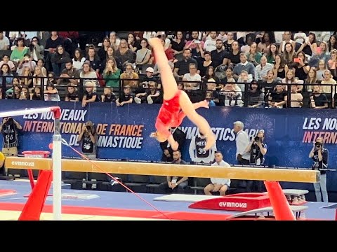 Jade Carey (USA) BB EF 🥈 2022 Paris World Cup Event Finals