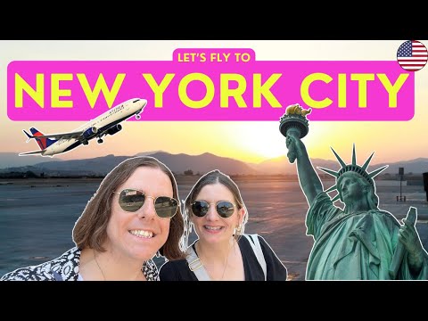 A LONG Travel Day! (Las Vegas to New York Flight)  🇺🇸