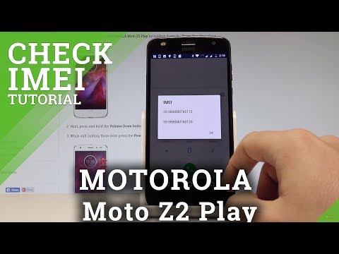 How to Check IMEI and Serial Number in MOTOROLA Moto Z2 Play |HardReset.info